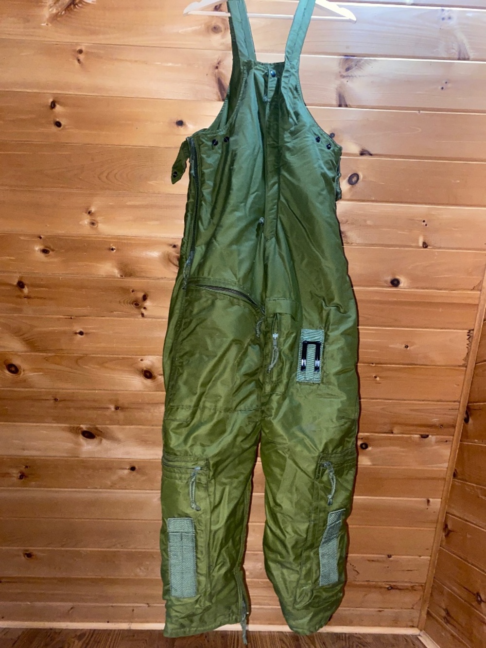 Canadian Armed Forces Green Snow Pants/ Overalls Size 67/30 (Small Short)